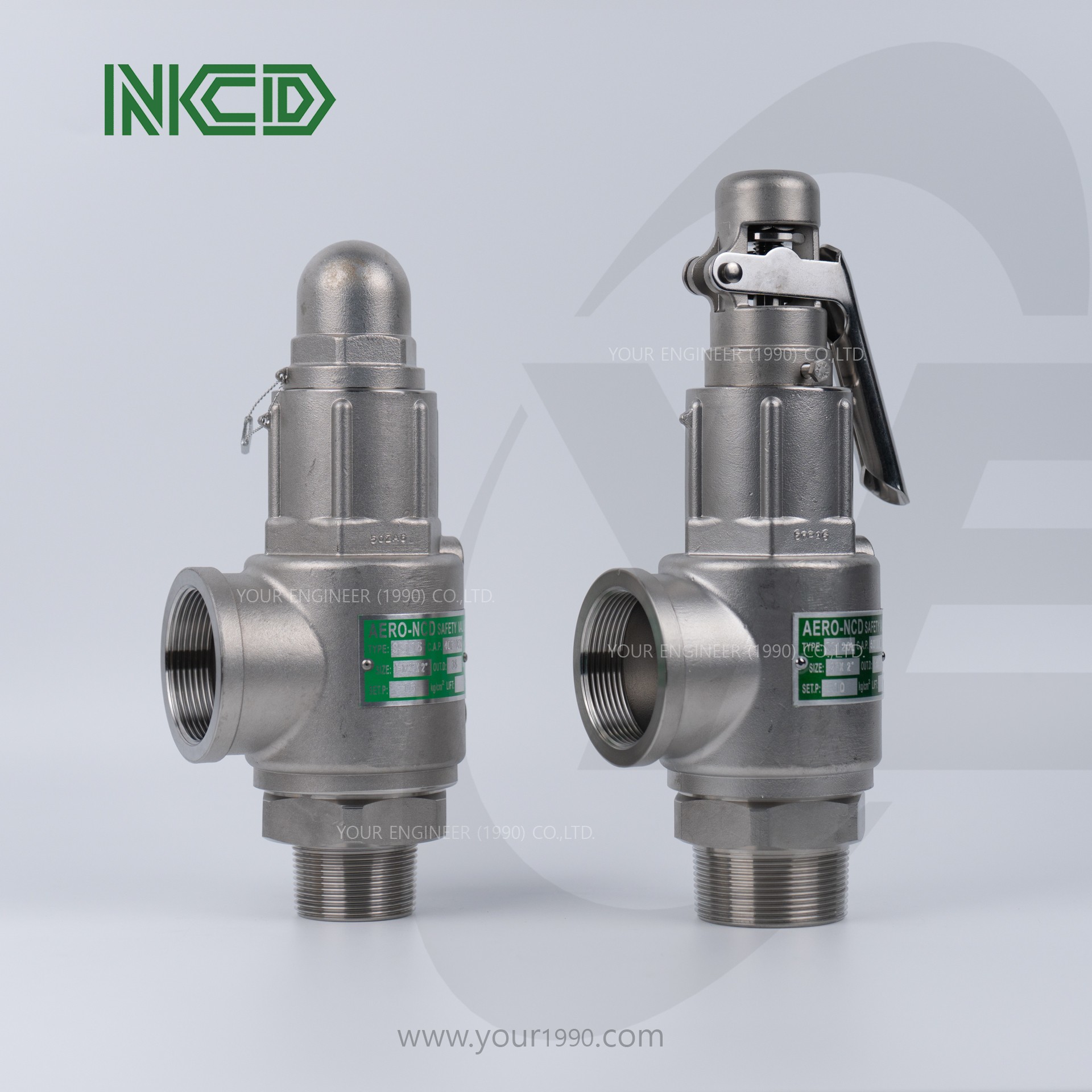 STAINLESS SAFETY RELIEF VALVE<br/>(เซฟตี้วาล์วสแตนเลส)