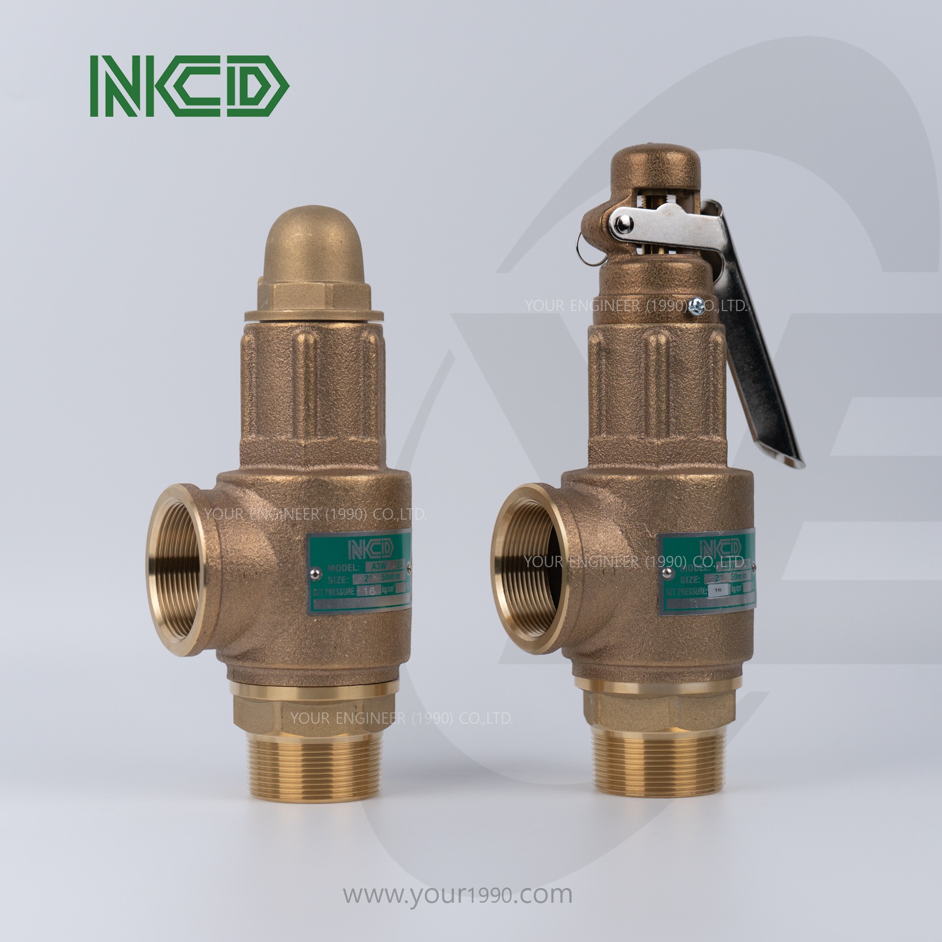BRONZE SAFETY RELIEF VALVE (เซฟตี้วาล์วทองเหลือง)