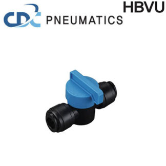 FLUIDFIT FITTING FOR WATER APPLICATION BALL VALVES (SHUT-OFF VALVE) "CDC" MODEL : HBVU