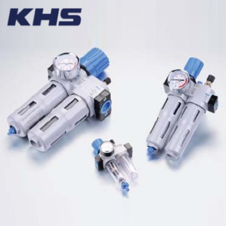 "KHS" Filter Regulator + Lubricator, DC Series