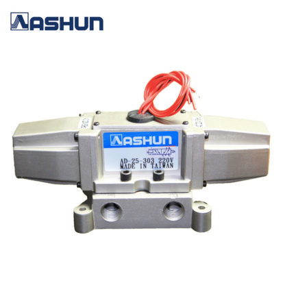 "ASHUN" 5/2, 5/3 Derectional magnetic valve (Metal seal), AD15 / AD25 / AD35 Series - Image 2