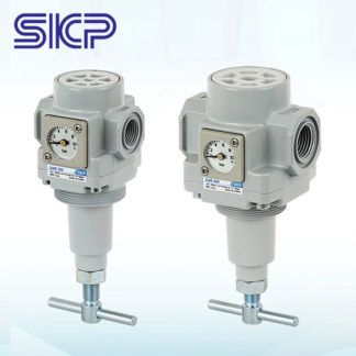 "SKP"  Air Regulator with T type Handle<br/>SAR200T – SAR600T Series