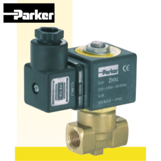 "PARKER" 2/2 (N.C.), Brass, Direct operated, EPDM/PTFE Seal, 126 , 158 , 161 Series