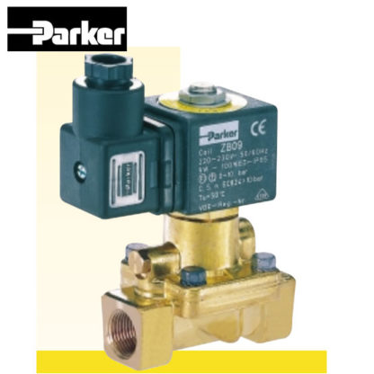 "PARKER" 2/2 (N.C.) Diaphragm pilot operated, 133(7321), 168.1, 173 Series