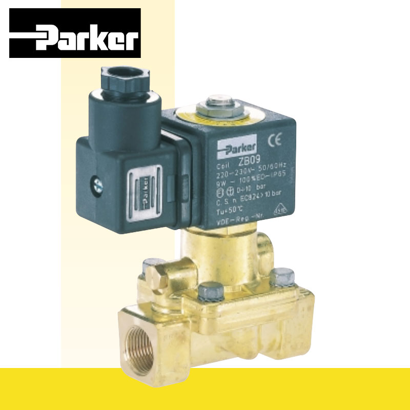 "PARKER" 2/2 (N.C.) Diaphragm pilot operated, 133H(7321H), 135, 140.2, 156.2 Series
