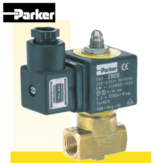 "PARKER" 2/2 (N.O.) Viton seal, Brass, Direct Operated, 136, 151 Series
