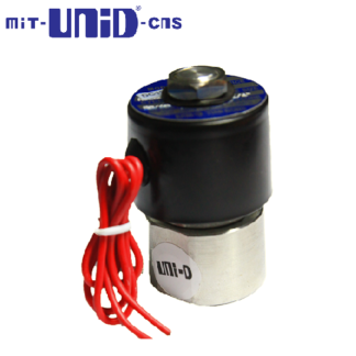 "UNI-D" 2/2 Stainless Solenoid valve , Normally closed (N.C.), Direct action, UF Series