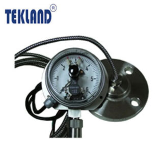 "TEKLAND" IH-C Capillary Diaphragm Pressure Gauge W/Contact