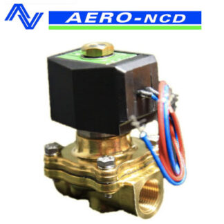 "AERO-NCD" 2/2 Brass Solenoid valve , Normally closed (N.C.), AD Series