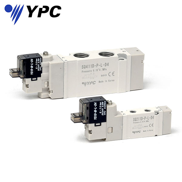 "YPC" 5/2 , 5/3 , Compact Solenoid valve, SQ200 / SQ300 / SQ400 Series