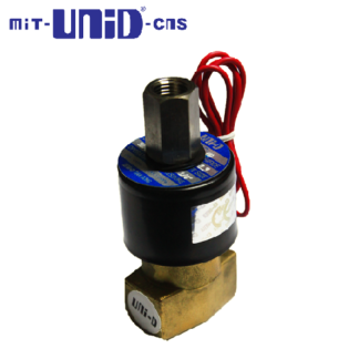 "UNI-D" 2/2 , 3/2 Brass Solenoid valve , Normally closed (N.C.), Diect action, UZ Series