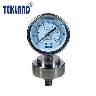 "TEKLAND" NO.3 Diaphragm pressure gauge