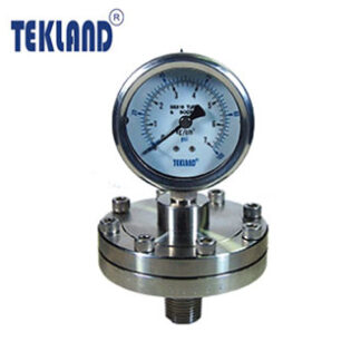 "TEKLAND" NO.4 Diaphragm pressure gauge