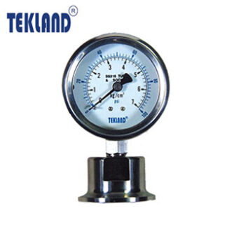 "TEKLAND" NO.5 Diaphragm pressure gauge