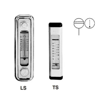 OIL LEVEL INDICATORS WITH THERMOMETER LS , TS SERIES