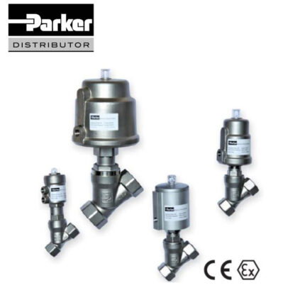 “PARKER”<br>ANGLE VALVE STAINLESS<br>304-304<br>NORMALLY OPEN<br>PA (NO) SERIES - Image 3