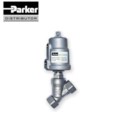 “PARKER”<br>ANGLE VALVE STAINLESS<br>304-304<br>NORMALLY OPEN<br>PA (NO) SERIES - Image 2