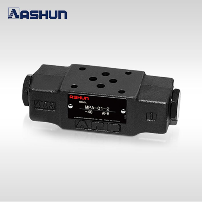 "ASHUN" 01 MODULAR VALVES<br/>MPA / MPB / MPW / MPDA / MPDB / MPDW SERIES