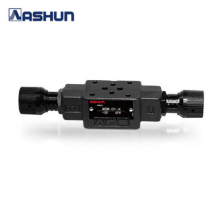 "ASHUN"  01 MODULAR VALVES<br/>MSA / MSB / MSW SERIES
